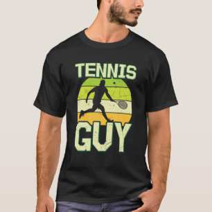 Tennis Guy Volley Player Sportsman Athlete T-shirt