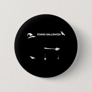 Tennis Halloween - Halloween Ronde Button 5,7 Cm