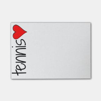 Tennis Heart post-its Post-it® Notes