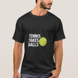 Tennis Heeft Ballen Sport Atleet Competitief - T-shirt