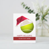 tennis Holiday Greeting Cards briefkaarten (Staand voorkant)