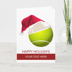 tennis Holiday Greeting Kaarten