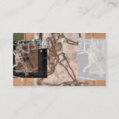 Tennis-instructie Visitekaartje (Achterkant)