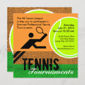 Tennis Invitation 2 (Devant / Derrière)