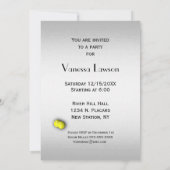 Tennis Invitation de fête d'anniversaire avec RSVP (Dos)