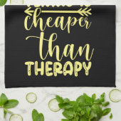 Tennis is goedkoper dan therapie theedoek (Gevouwen)