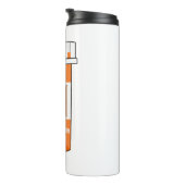 Tennis is mijn medicijn thermosbeker (Geroteerd rechts)