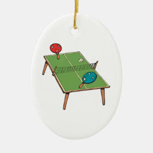 Tennis Keramisch Ornament