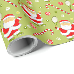 Tennis Kerstcadeau Cadeaupapier