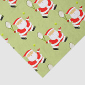Tennis-kerstfeestcadeautje Tissuepapier (Detail)