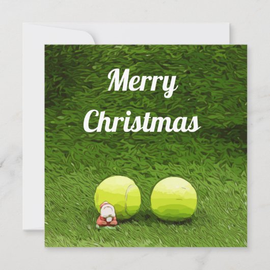 Tennis-kerstfeestdag (Voorkant)