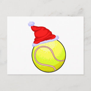 Tennis Kerstmis Feestdagenkaart