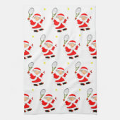 Tennis Kerstmis Theedoek (Verticaal)