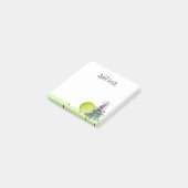 Tennis Kerstmis Thema Cadeaus voor Speler Post-it® Notes (Schuin)