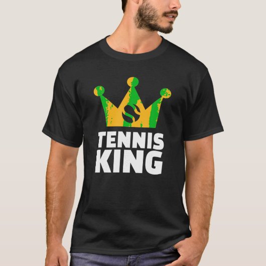 Tennis King T Shirt (Voorkant)