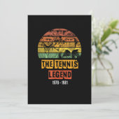 Tennis Legend Mcenroe Bjorn Old Fire Ice Save The Date (Staand voorkant)