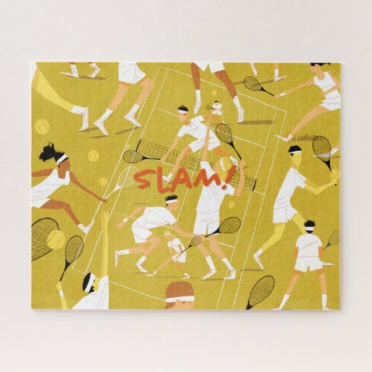 Tennis Legpuzzel (Horizontaal)