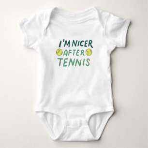 Tennis leuk gezegde voor de speler romper