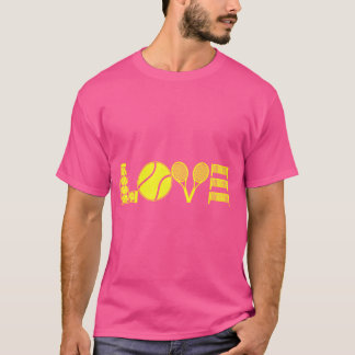 Tennis Liefde familie T-shirt