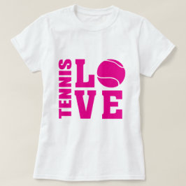 Tennis liefhebbers, Tennis LIEFDE, Tennis t-shirt