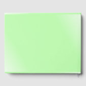 Tennis Livre d'invité personnalisé vert (Verso)