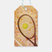 Tennis Love Cadeaulabel (Achterkant)