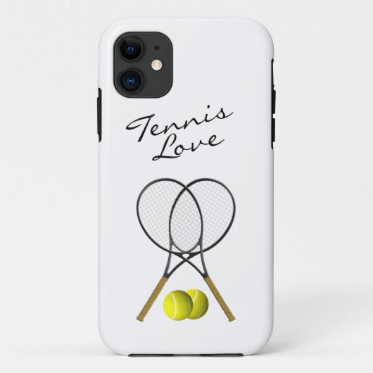 Tennis Love IPhone 5 Coque (Dos)