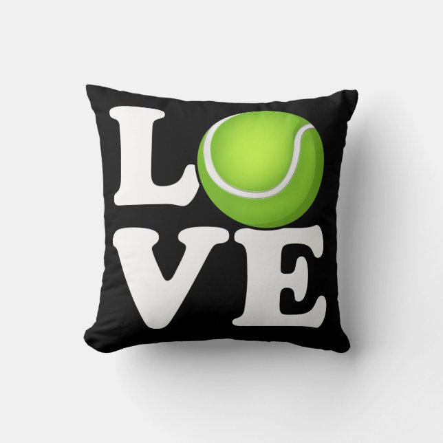 Tennis Love | Kussen (Voorkant)