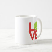 Tennis Love Mug (Devant droit)