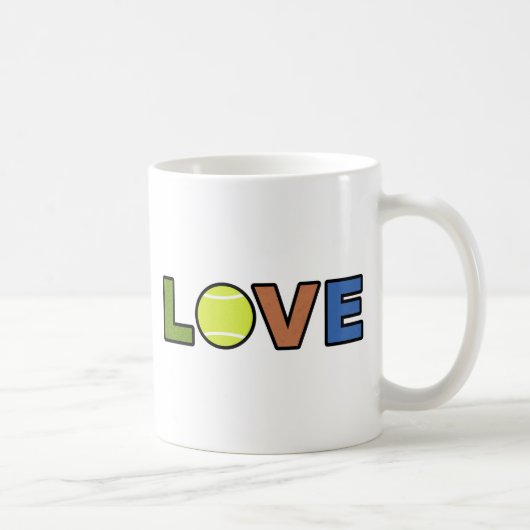 Tennis Love Mug (Droite)