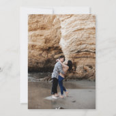 Tennis Love Wedding Save The Date (Achterkant)