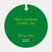 Tennis Lover - Gepersonaliseerd Ornament (Achterkant)