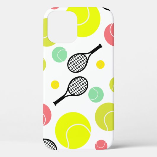 Tennis Lover iPhone / iPad 12 Pro hoesje (Achterkant)