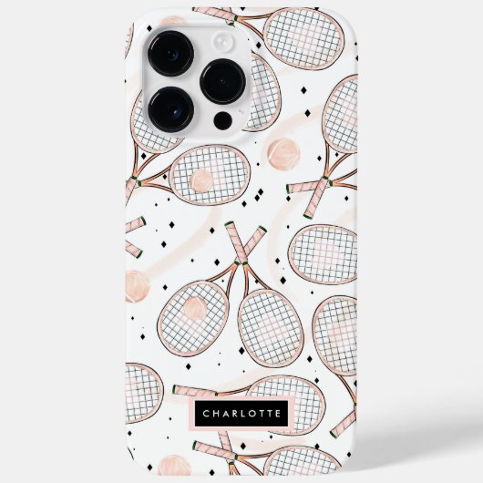 Tennis Lover Racket Case-Mate iPhone Case (Achterkant)