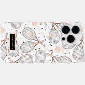 Tennis Lover Racket Case-Mate iPhone Case (Achterkant (horizontaal))