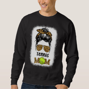 Tennis mama Leopard Cheetah Print Trui