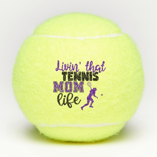 Tennis mama tennisballen (Voorkant)
