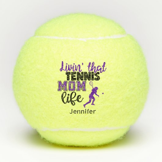 Tennis mama tennisballen (Voorkant)