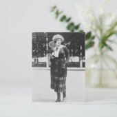  Tennis-Mode 1920 Briefkaart (Staand voorkant)