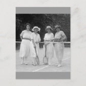 Tennis-Mode 1920 Briefkaart (Voorkant)