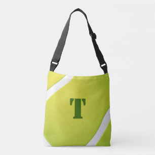 Tennis Monogram Sport Gift Crossbody Tas