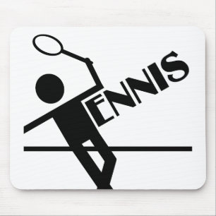 Tennis mousepad, pas aan muismat