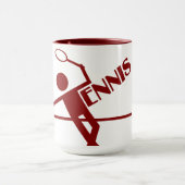 Tennis mug - choisir style & personnaliser (Centre)