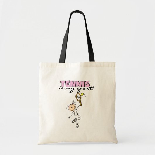 Tennis My Sport Tshirts and Gifts Tote Bag (Voorkant)