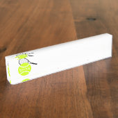 Tennis Naambordje (Zijkant)