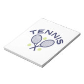 Tennis Notitieblok (Gedraaid)