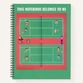 Tennis Notitieboek (Voorkant)