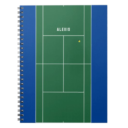 Tennis Notitieboek (Voorkant)