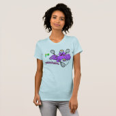 Tennis Octopus Womens Apparel T-shirt (Voorkant volledig)
