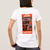 Tennis op rolstoel T-shirt (Achterkant)